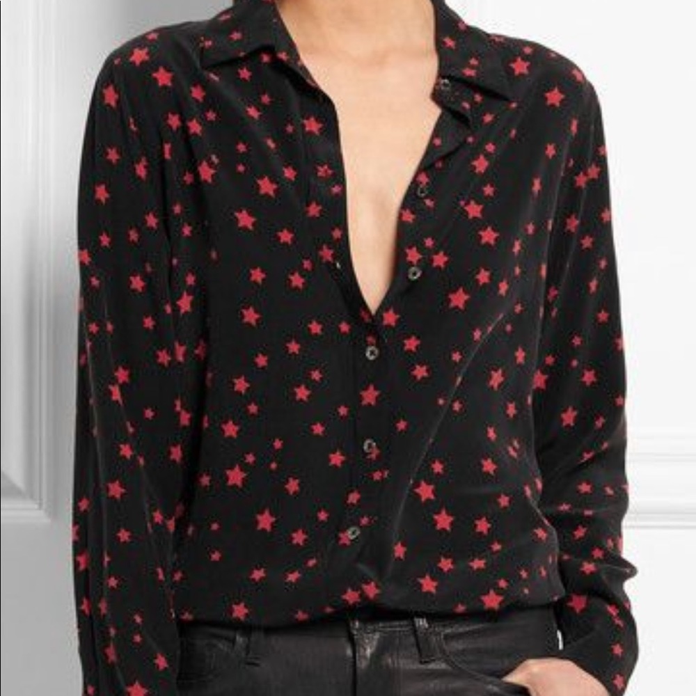 Equipment by Kate Miss star blouse